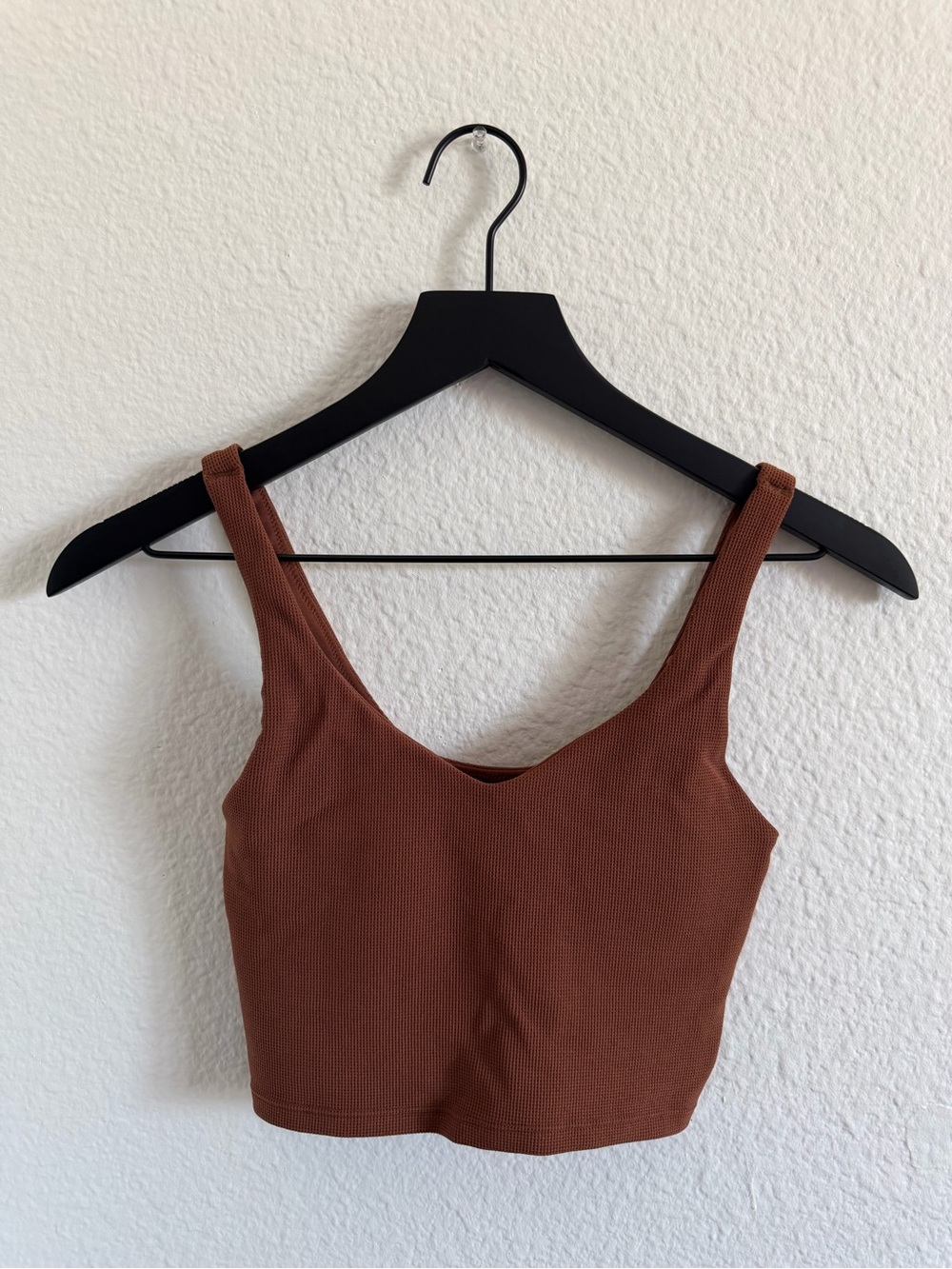 aerie real me ribbed v-neck top